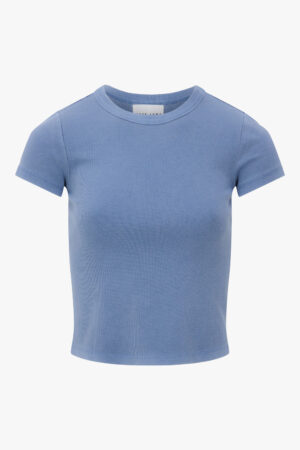 THE GARMENT DYED TEE BLUE